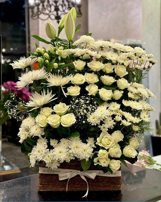 White Arrangement